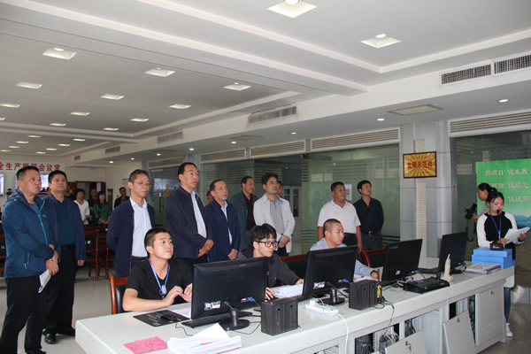 市安委辦主任、安監(jiān)局局長李永宏一行到隴運集團公司檢查指導工作